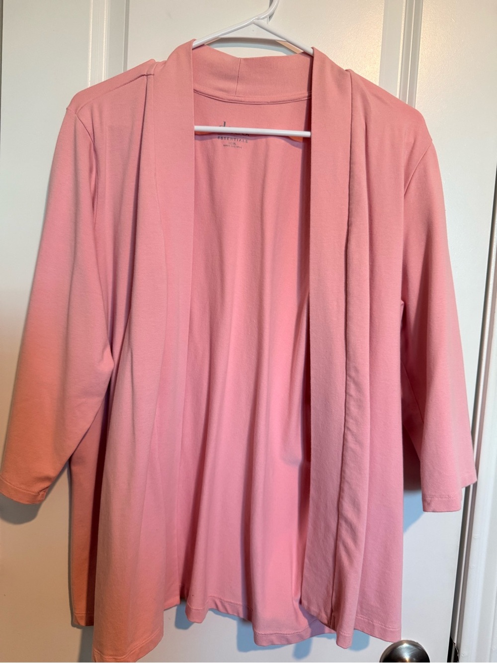 d & co essentials Light dusty/ blush Pink Open-Front Blazer Cardigan